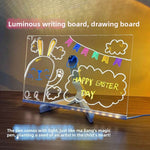 Children's Double-Sided Acrylic Drawing Board with Stand