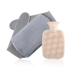 Fill the hot water bag with water for warmth