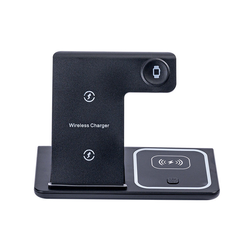 Foldable Three-in-One Wireless Charging Base