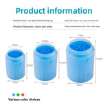 Pet foot-washing cup