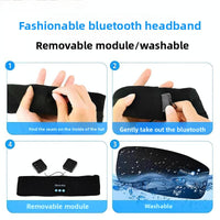 Bluetooth Headband Sports Sleep Headband Eye Mask