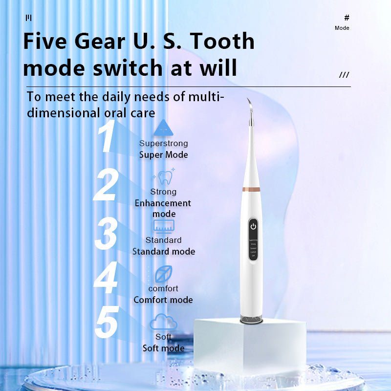 Ultrasonic tooth cleaner