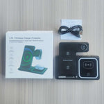 Foldable Three-in-One Wireless Charging Base