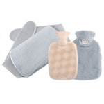 Fill the hot water bag with water for warmth