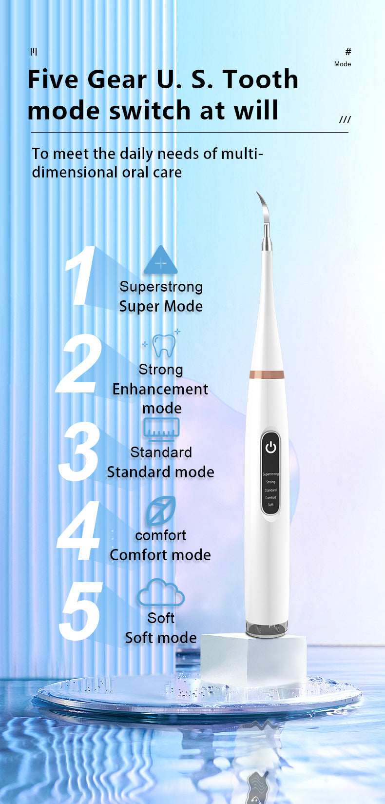 Ultrasonic Tooth Cleaner