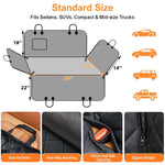 Car Seat Cover for Pets Waterproof Seat Cover Heavy Duty Scratch Proof Nonslip Durable Soft Back Seat Covers for Cars