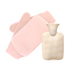 Fill the hot water bag with water for warmth