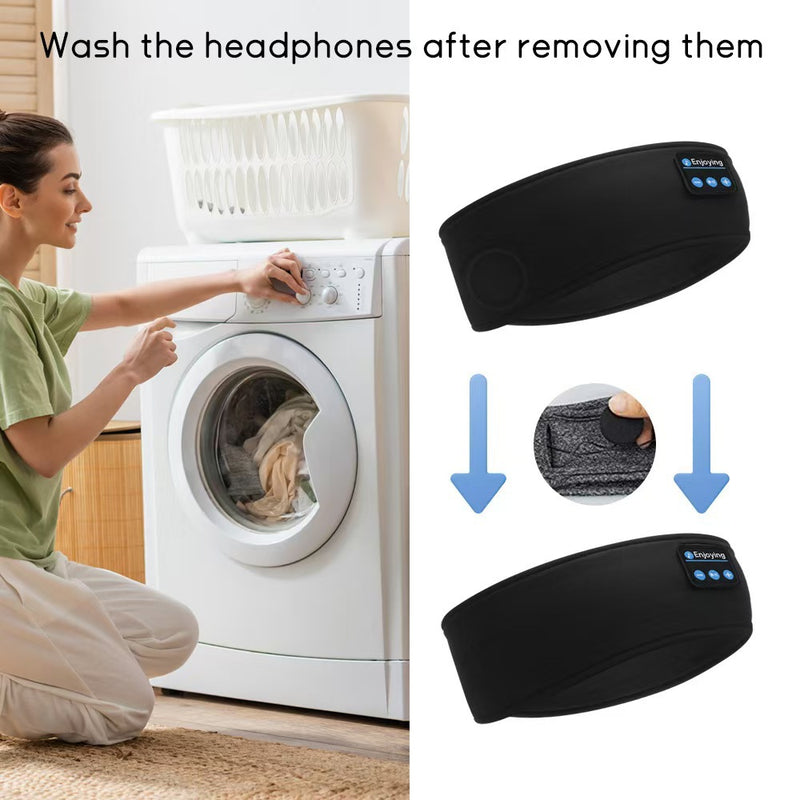 Bluetooth Headband Sports Sleep Headband Eye Mask