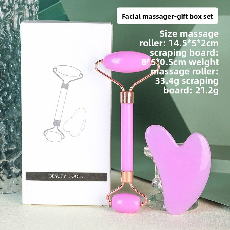 Double-Head Facial Roller Massager