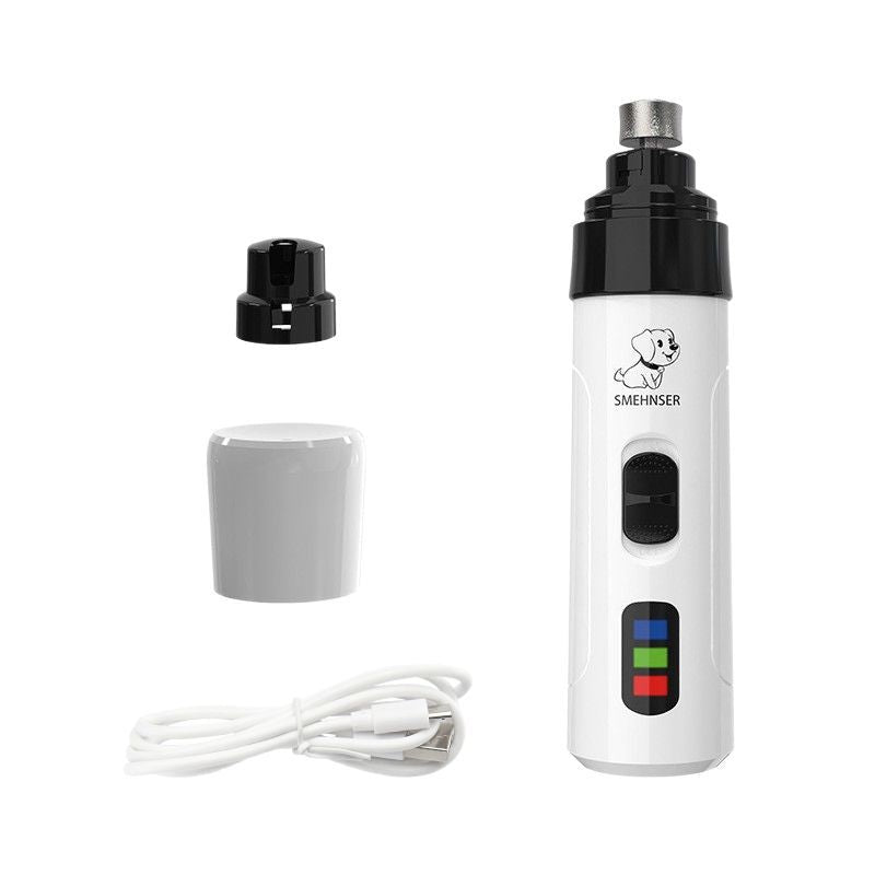 Pet Nail Grinder  Safe Electric Nail Trimmer for Dogs & Cats