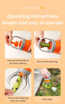 Portable Dog Poop Scooper, No-Touch Handheld Doggy Poop Scooper Great for Walks, Travels