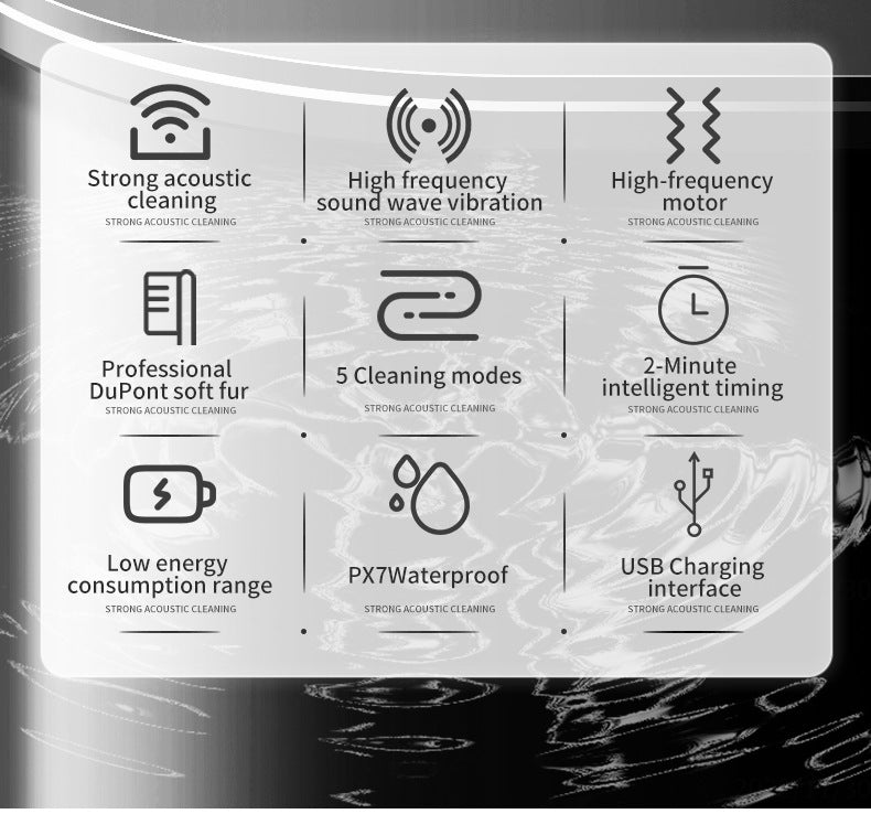 USB charging cleaning toothbrush