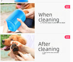 Pet foot-washing cup