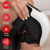 Smart Knee Massager with Heat & Red Light Therapy