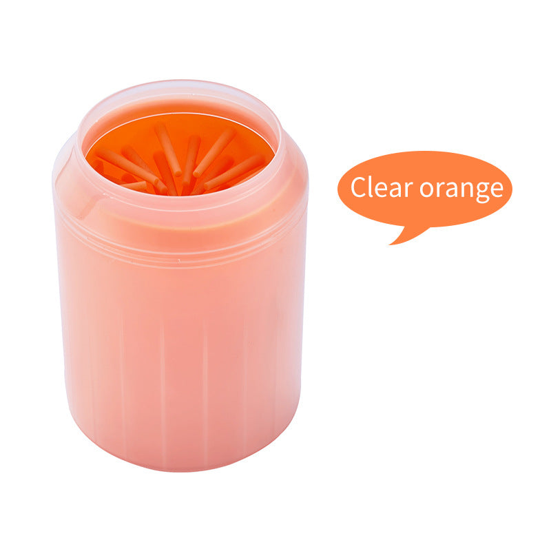 Pet foot-washing cup