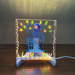 Children's Double-Sided Acrylic Drawing Board with Stand