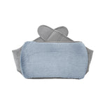 Fill the hot water bag with water for warmth