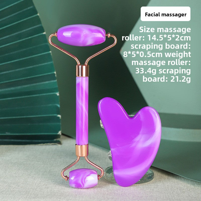 Double-Head Facial Roller Massager
