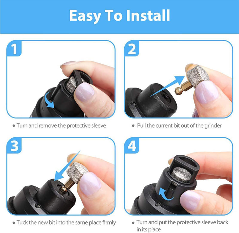 Pet Nail Grinder  Safe Electric Nail Trimmer for Dogs & Cats