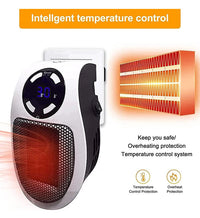 Portable Electric Room Heater Wall-Mounted Warm Air Blower Winter Heater