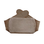 Fill the hot water bag with water for warmth