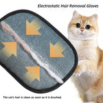 2-in-1 Pet Hair Removal Glove for Cats & Dogs Reusable & Washable